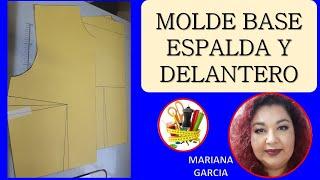 MOLDE BASE ESPALDA Y DELANTERO