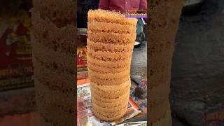 Ghewar Making || Rajasthani Ghewar 30rs Only || #ghewar #indianstreetfood   #shorts