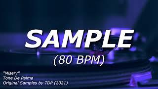 (80 BPM) Misery - Dark Trap SAMPLE - Loop for beats no drums