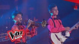 Sebas y Alex cantan ‘La Malagueña’ | La Voz Kids Colombia 2022