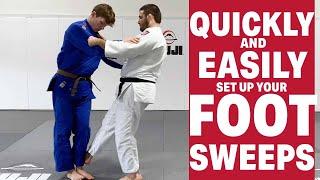 Set Up Your Basic Foot Sweep Techniques! - Travis Stevens Basic Judo Techniques