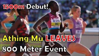 Athing Mu 1500m debut at USATF Championships?? | Upcoming 800m - 1500m Double At 2024 Tokyo Olympics