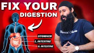Improve Your Digestion Naturally - No More Bloating, Constipation, Acidity - Bearded Chokra