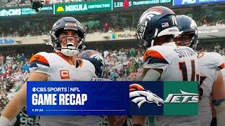 Greg Zuerlein MISSES late go-ahead field goal, Broncos edge Jets at Metlife | Game Recap