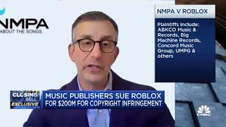 National Music Publishers' Association CEO Israelite on Roblox lawsuit