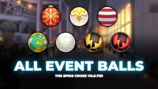 All Event Balls Trails & Effect - The Spike Cross v5.8.729