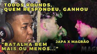 Jhony REACT - MAGRÃO X JAPA - Segunda Fase ( Rivalidade )