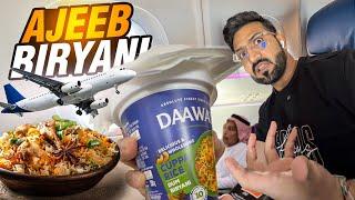 I Tried Strangest Biryani  Ever in The Flight ️ to Dammam