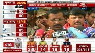 Kejriwal disappointed with AAP's performance in Delhi