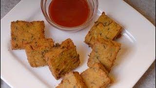 Kothimbir Vadi - Maharastrian snack - By Vahchef @ Vahrehvah.com