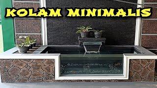 Cara Membuat Kolam Ikan Minimalis @mjgchannel9091