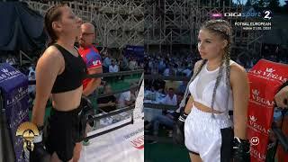 A curs sânge în duelul spectaculos dintre Cristina Răduț și mai experimentata Liliana Amariței