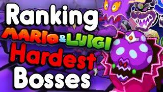 Ranking the Hardest Mario & Luigi Boss Fights