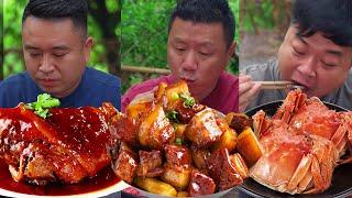 Little Fat Guy Eats The Chicken Butt| Tiktok Video|Eating Spicy Food And Funny Pranks|Funny Mukbang