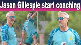 Jason Gillespie joined pak team shaheen’s camp for Australia tour