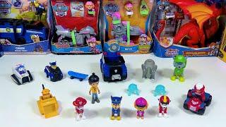 Paw Patrol Unboxing Collection Review | Chase mighty movie bulldozer | Hero pup | Unboxing ASM