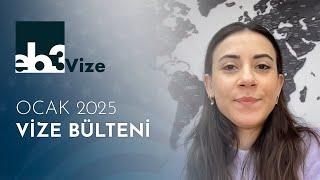 Ocak 2025 Green Card Öncelik Tarihleri (Vize Bülteni)