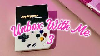 UNBOX WITH ME 3 || MIYOO PLUS MINI || AESTHETIC VLOG || PINKIELFMALZ