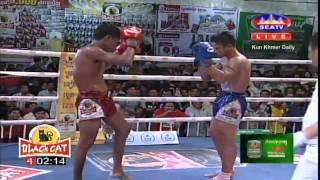 khmer boxing,thy tonghy vs thai,03 01 2016