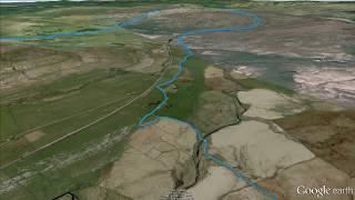 Yorkshire 3 peaks route route tracking higher camera viewing