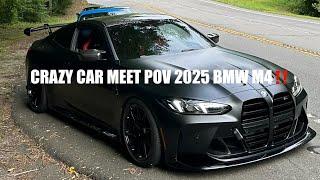 POV DRIVING TO THE SUPERCAR MEET IN A 2025 BMW M4 COMPETITION #supercars #m4 #m3 #g80 #g82 #bmw #pov