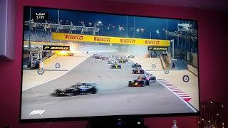 Formula 1 - GP Bahrain -Grosjean Accident Exolosion