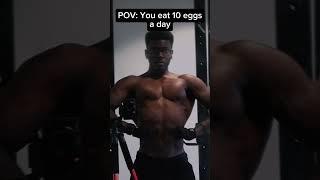 Is 10 eggs too much  #realmikhailfrancis #mikhailfrancis #fitnessmotivation #fitnessedits