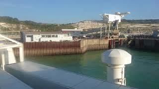 On-Board The Pride Of Kent P&O Ferry At Dover Port Kent