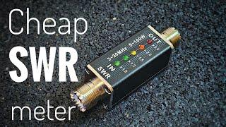 Mini SWR Meter for Magloop Antenna MC-20 Tuning (review)