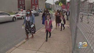 Gideon Elementary School Celebrates 'Walk To School Day'