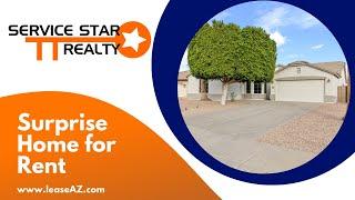 Surprise Homes for Rent 4BR/2.5BA by Surprise Property Management | Service Star Realty