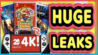 HUGE! Nintendo Switch 2 4k UPGRADE LEAK?! | Kingdom Hearts Switch 2 LEAKED!