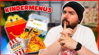 Wir TESTEN alle FAST FOOD KINDERMENÜS