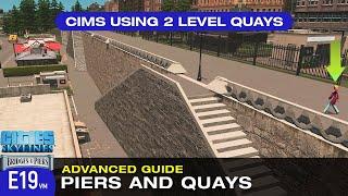 Advanced Guide to Piers and Quays in Cities Skylines | Fisher Enclave City s02e19