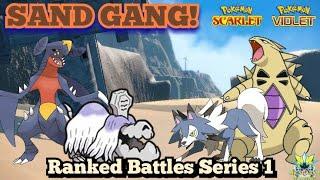 The Best SAND TEAM For Ranked! [Series 1] | VGC 2023 | Pokemon Scarlet and Violet Ranked Battles