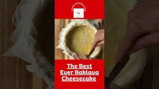 The Best Baklava Cheesecake #recipevideo #baklavarecipe #baklava #turkishdessert #dessertrecipe