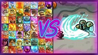 All Heroes VS Phantom Warrior - Kingdom Rush