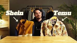 I tried mens clothes from TEMU and SHEIN!