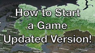 Conflict of Nations WW3 - How to Start a Game (2024 version)