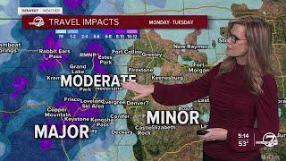 Intense winds arrive for Denver Monday, deep mountain snow