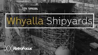 Big cargo ship building at Whyalla Shipyards (1972) | Retrofocus | ABC Australia