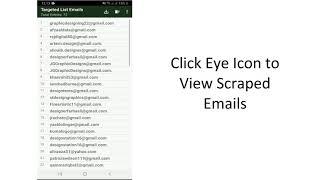 Scrape Niche or Keword Targeted Email List using Android - DigLead App