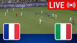 [LIVE] France vs Italy | Nations League 2024 | Match Live Today game simulation and recreation