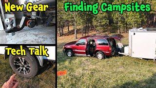 Road Trip to the Black Hills - Cargo trailer camping