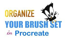 How to Organize and Install Your Brushes in Procreate. Create New Brush Sets in Procreate