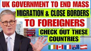 New UK Government To End Mass Migration & Close Borders To Foreigners | UK Immigration Updates