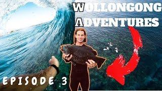 (NSW) AUSTRALIA OCEAN ADVENTURES (SURFING, SPEARFISHING) EPISODE 3 *WOLLONGONG* PART 1