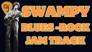 SWAMPY BLUES ROCK JAM TRACK | Guitar Backing Track (E Minor - 114 BPM)