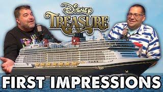 First Impressions from Touring the Disney Treasure Cruise Ship