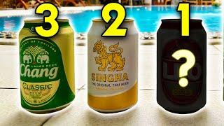 5 BEST Beers in Thailand (Ranked worst to best) 